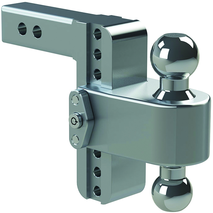 Turnover Ball 6in Drop Hitch W/ 2in Shank 8k/10k Gtwr W/dual Pin Lock