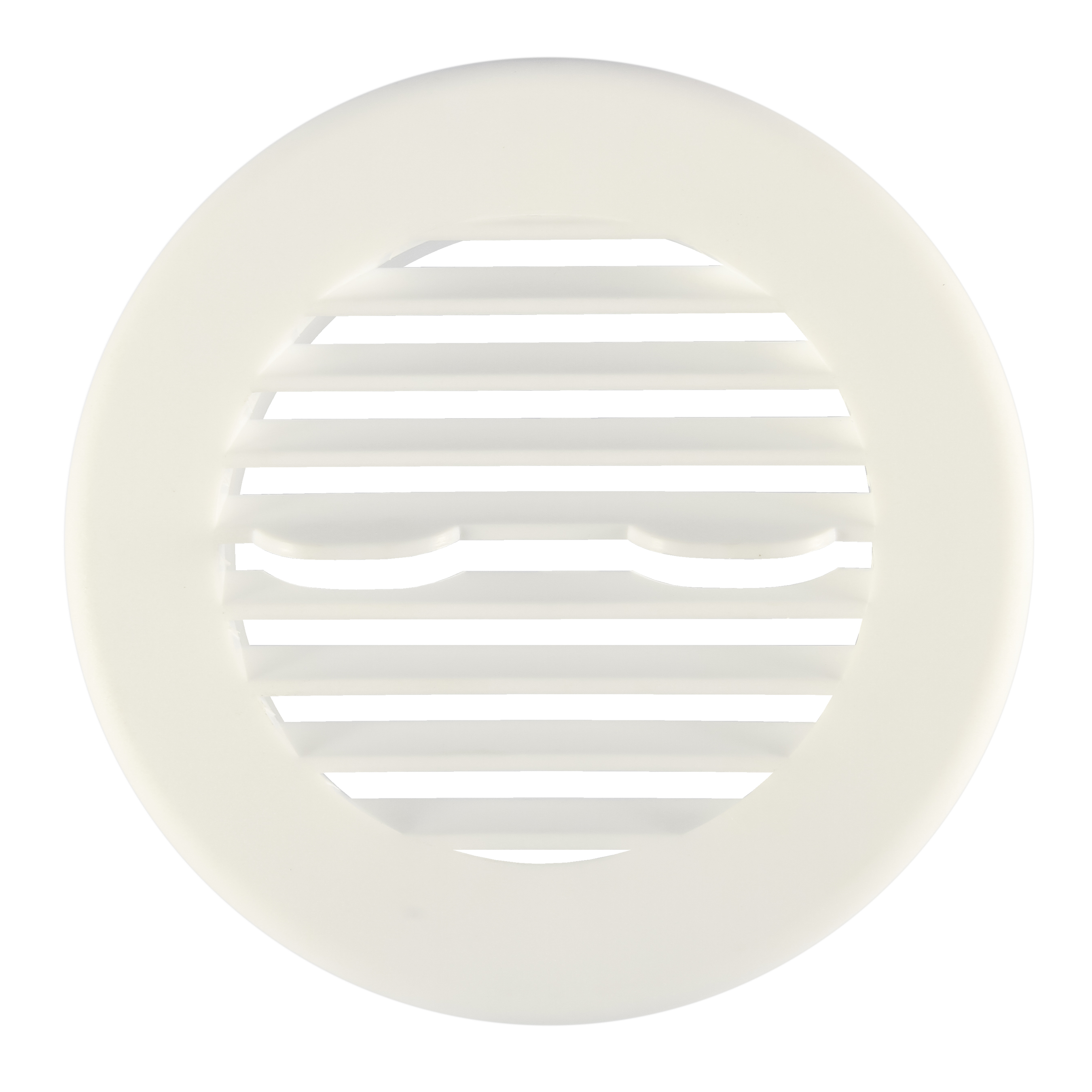 Ceiling Vent, A/c, Fixed Louvers, White