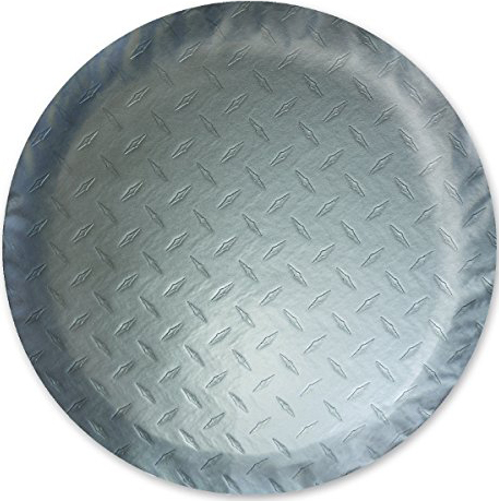 Diamond Plated Steel Vinyl (silver)