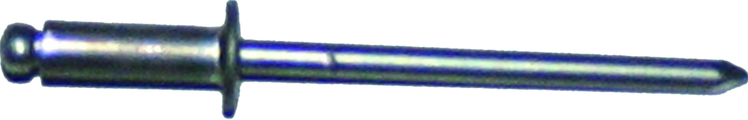 1/8 Rivet Diam, 1/2 Grip Range, 100/box