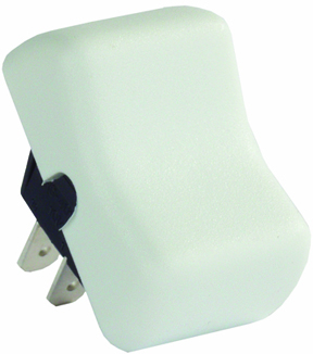 Single Replacement Lighted On-Off Rocker Switch, Red