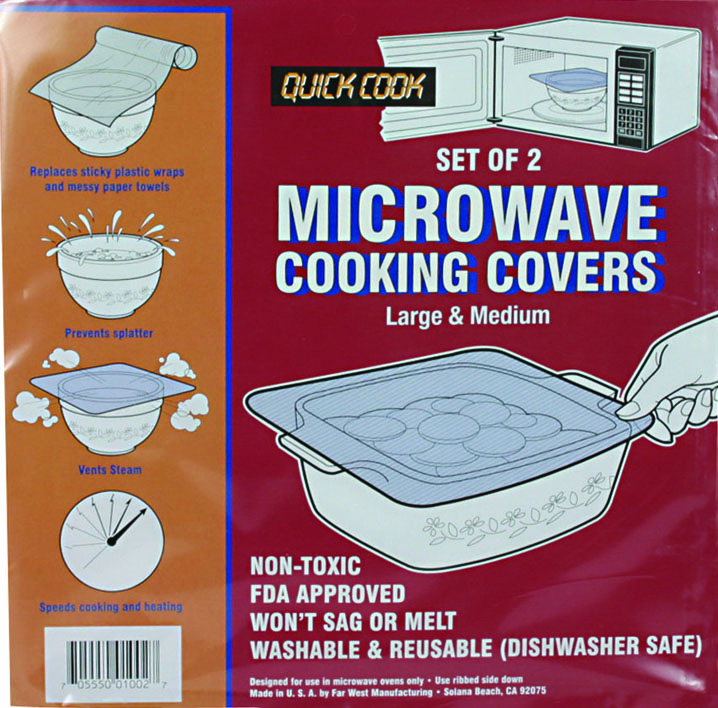Microwave Cooking Covers 2 Pack