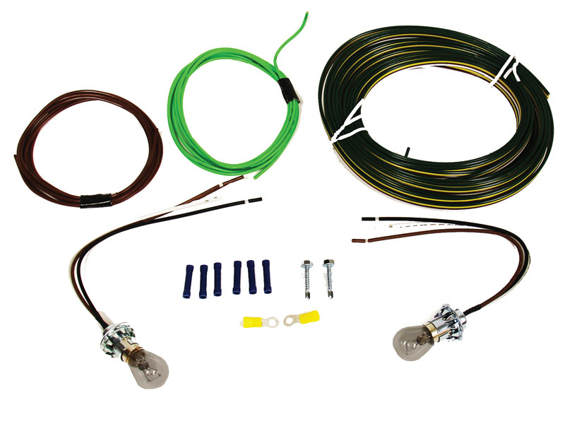 Bulb And Socket Tail Light Wiring Kit