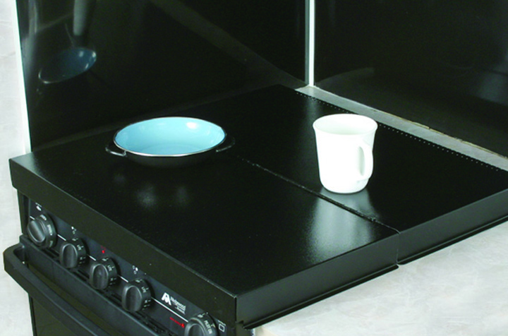 Stove Top Cover Black Universal Fit