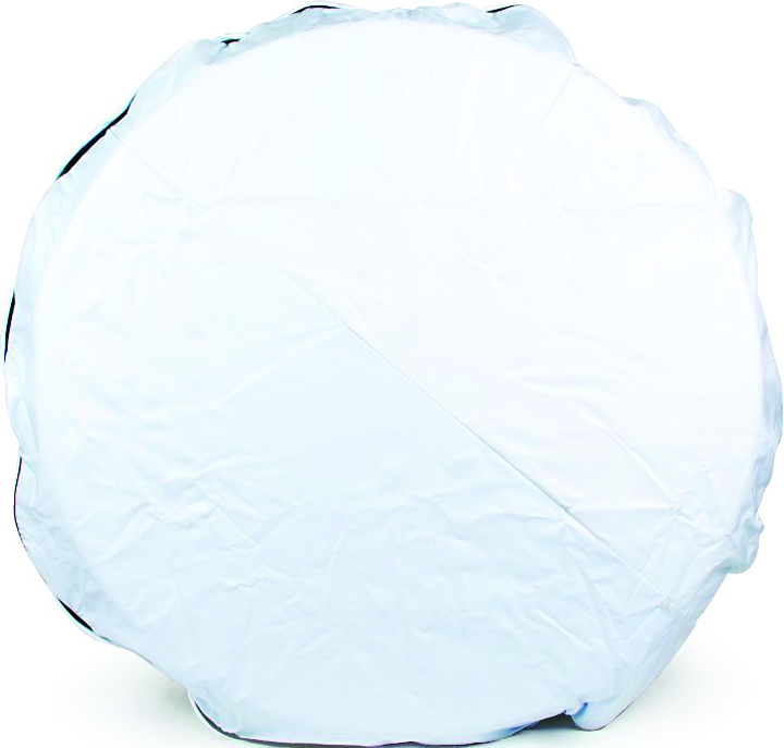 Cover, Spare Tire F_29 Dia Vinyl, Arctic White