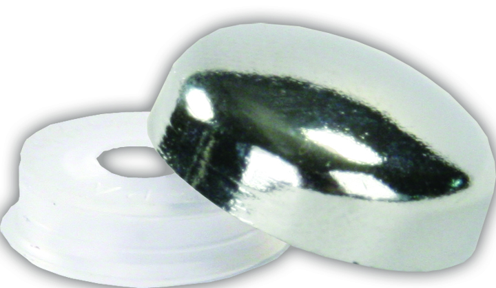 Screw Covers, Chrome