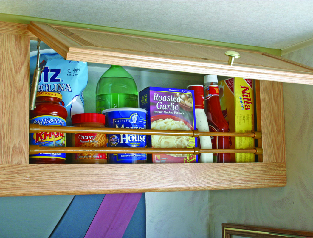 RV Refrigerator Bar, 3pack - 16 To 28 Oak