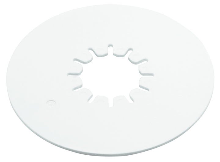 Fifth Wheel 10 Round Lube Plate, 3/16 Thick