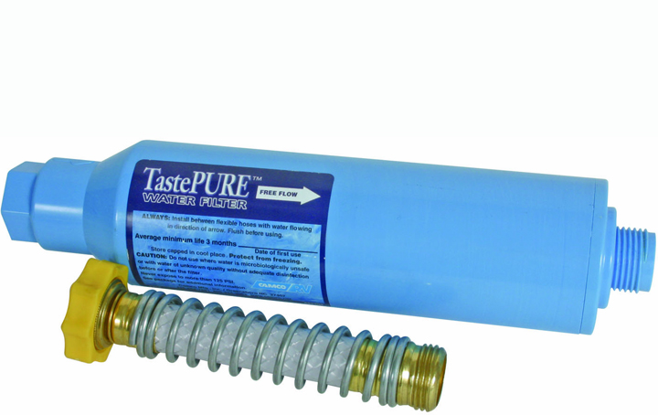 Tastepure Water Filter (kdf) W/ Flexible Hose Protector, Llc