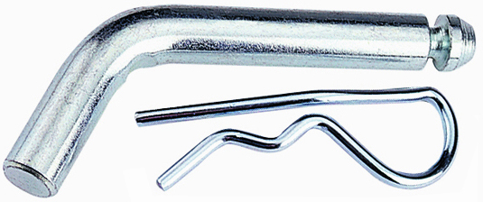 Packaged 5/8 Grooved Style Hitch Pin And Clip For 2 Sq. Receivers