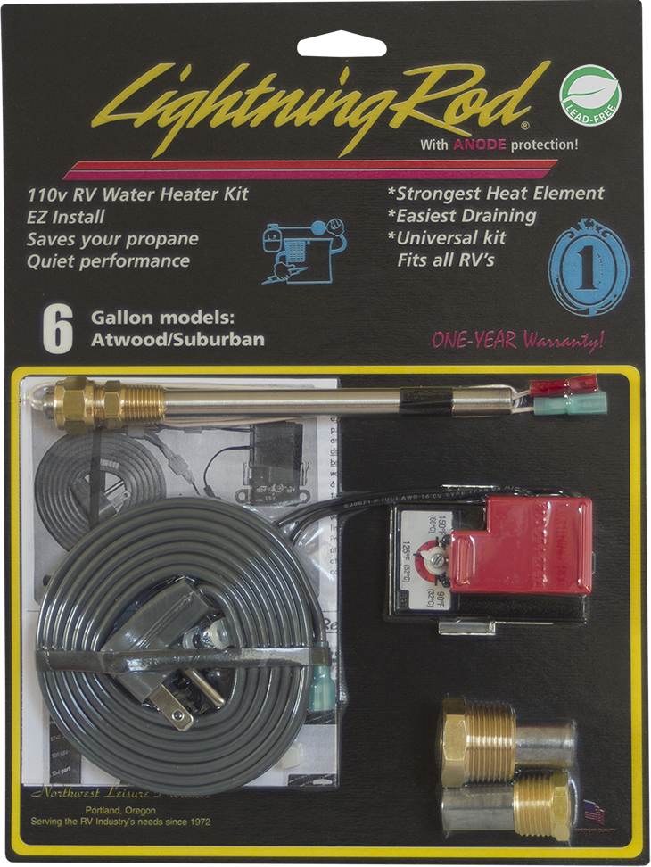Lead Free Lightning Rod 6-Gallon