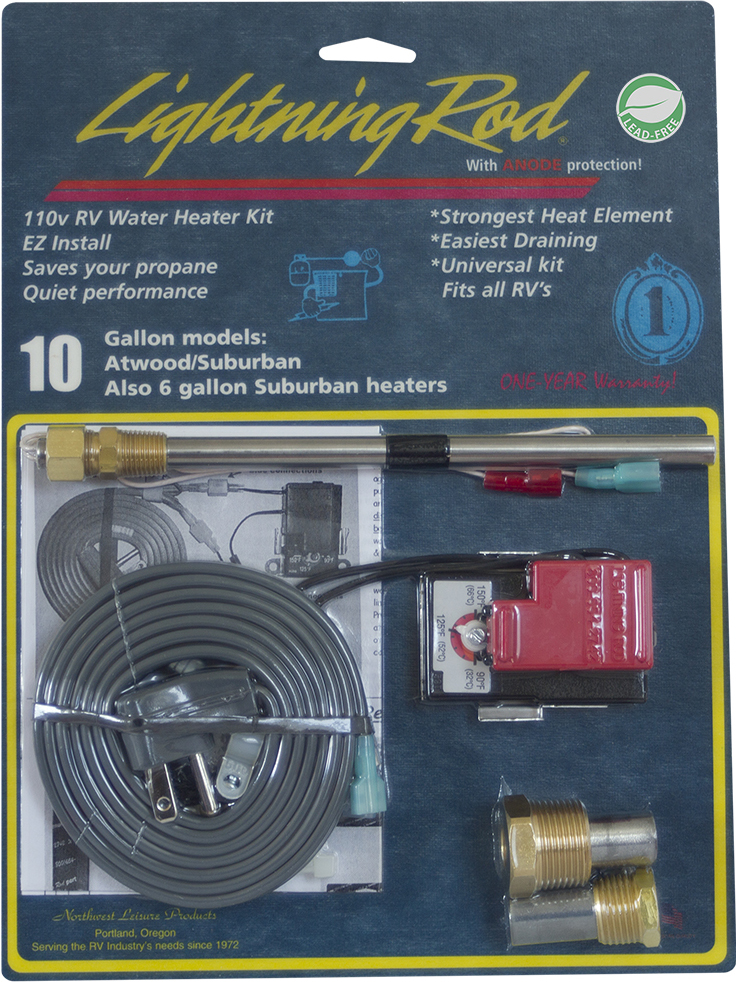 Lead Free Lightning Rod 10-Gallon