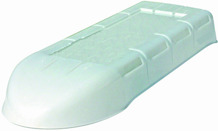 Refrigerator Vent Cover, Cover Only, White