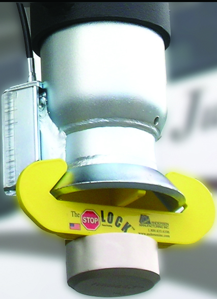 Rapid Hitch Stop Lock