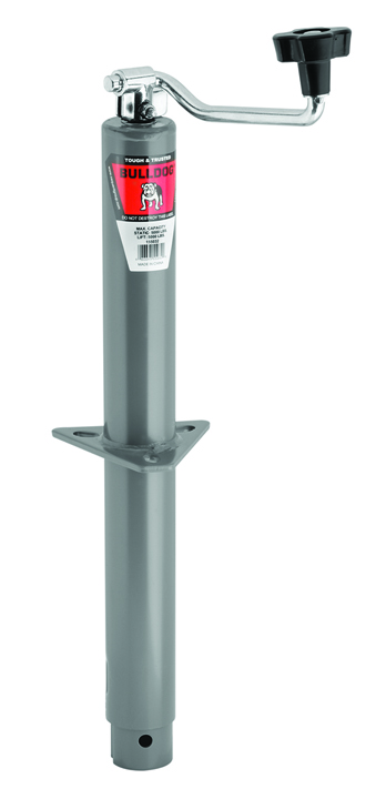 A-Frame Jack, Topwind, 15 Travel, 10.15 Bracket To Ground Retracted, Weld-On/bolt-On, 5,000 Lbs. Lift Capacity