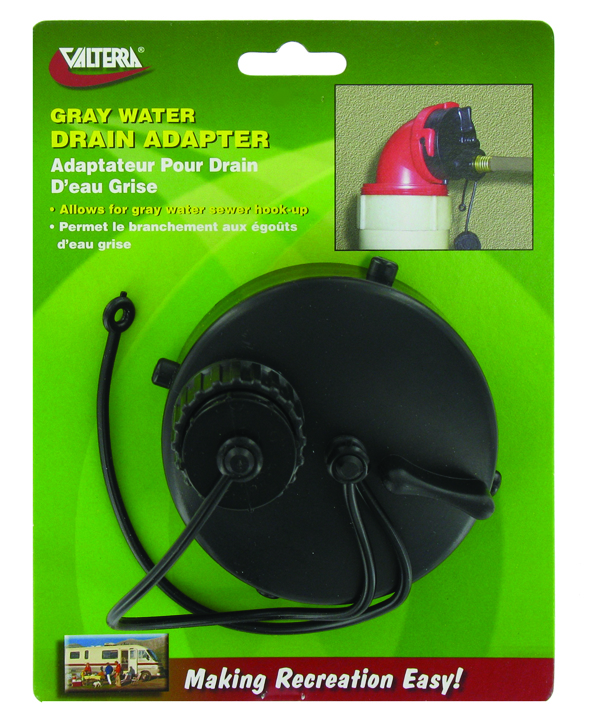 Drain Adapter For Gray Water, Carded