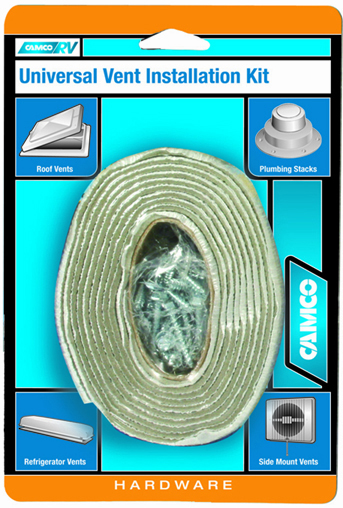Universal Vent Installation Kit With Putty Tape
