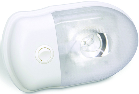 Interior Light #76 Single With Lens & Switch