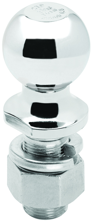 Hitch Ball, 2-5/16 X 1-1/4 X 2-3/4, 20,000 Lbs. Gtw Chrome