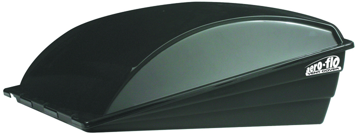 Aero-Flo Roof Vent Cover-Black 6 Pack