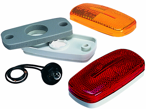Replacement Part, Clearance Light Lens #59 Red