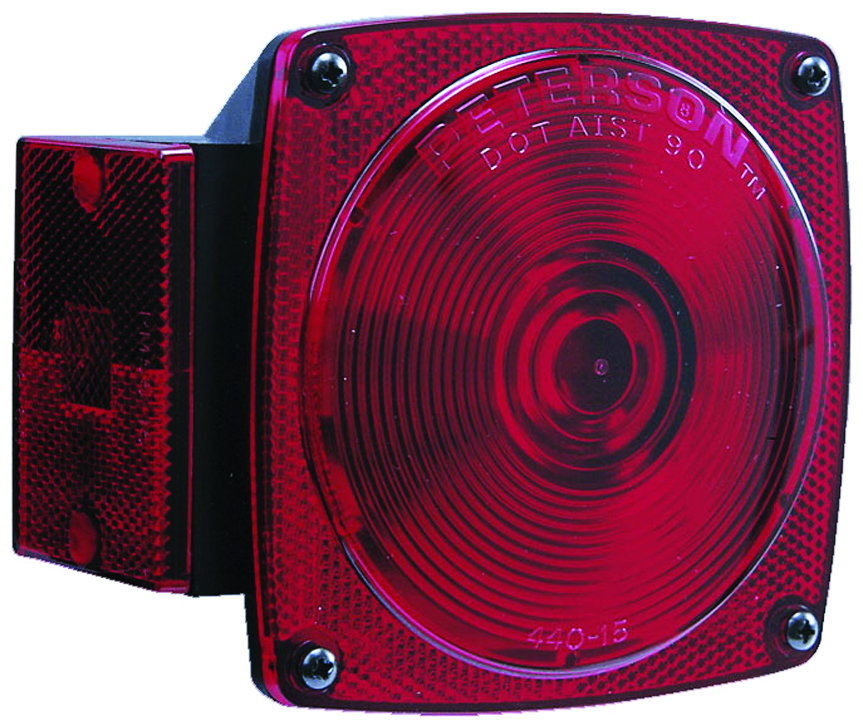 Red W/License Light