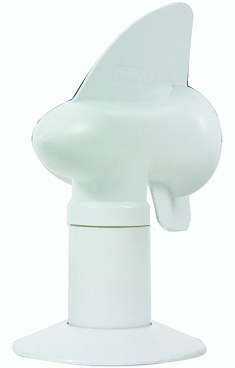 Cyclone Sewer Vent Cover, White, Pdq