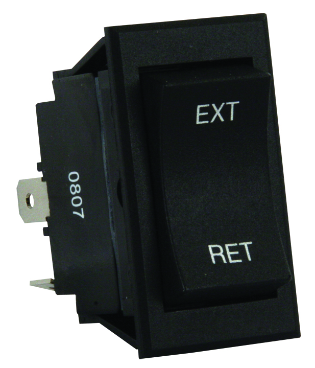12V 5th Wheel & Tongue Jack Switch, Pkg.