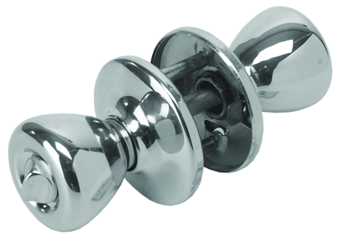 Locking Brass Privacy Knob