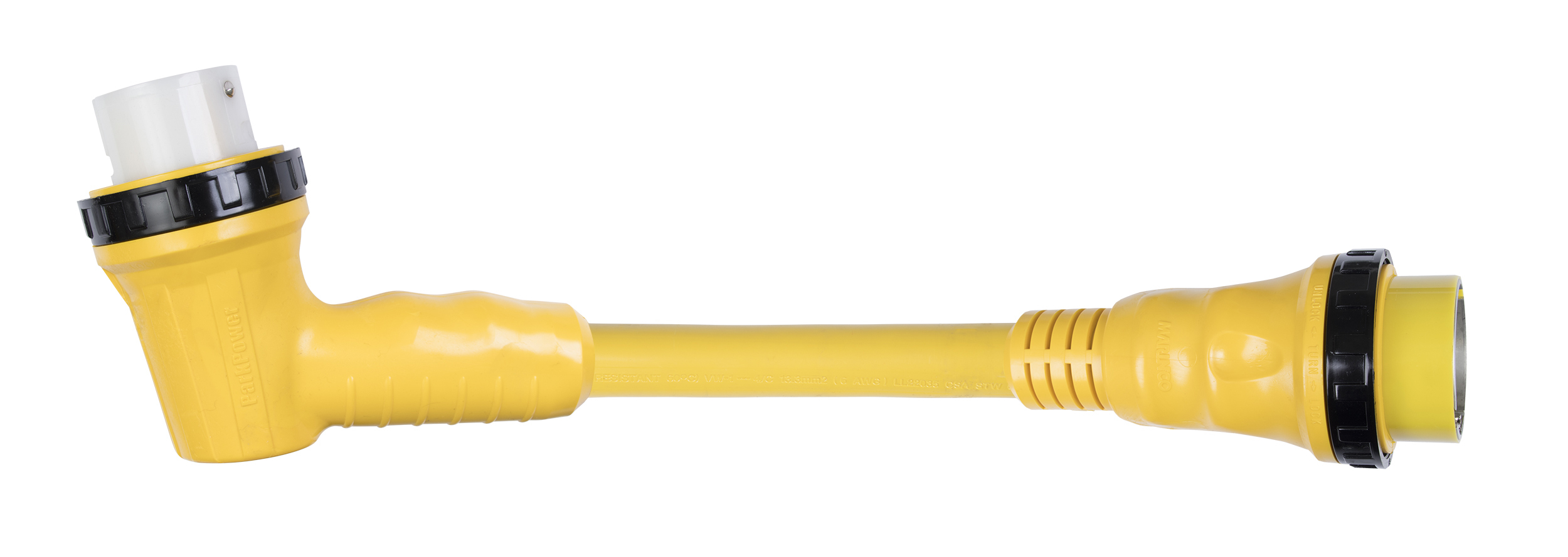 50-AMP Right Angle RV Adapter