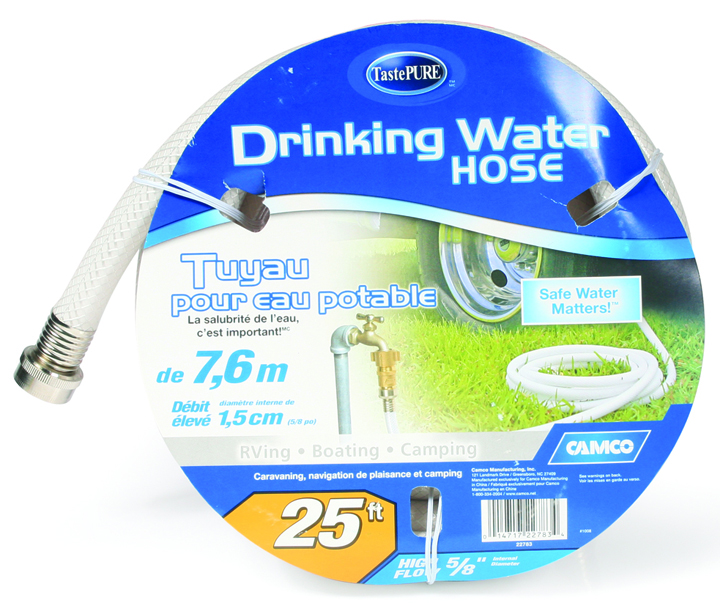 Tastepure 25', Drinking Water Hose, 5/8 Id Llc