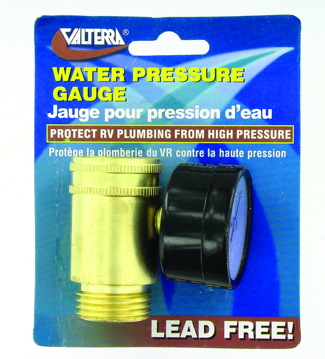 Water Pressure Gauge, Carded