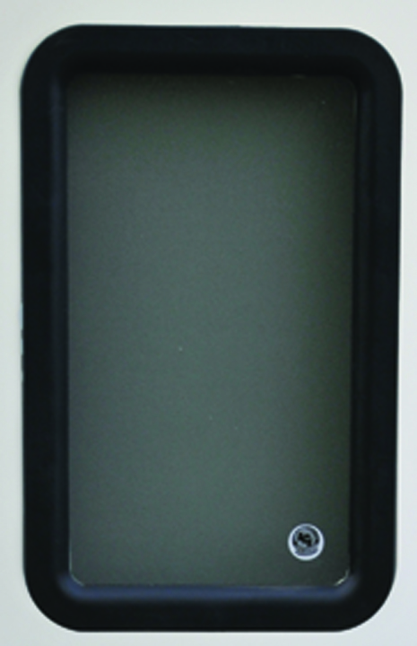 Inner & Outer Window Frame W/Seal u2013 Black