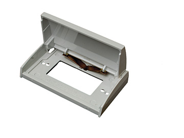 White Weatherproof Gfi Outlet Cover