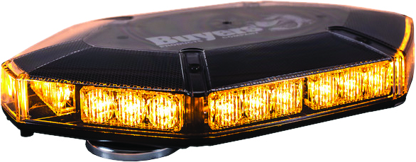 Lightbar,mini,led 12-24 Vdc,amber 3.6a