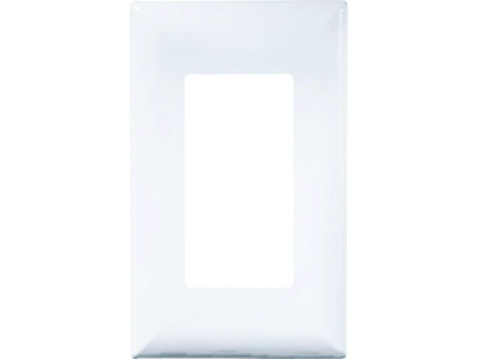 White Cover-Plate For self Contained  Contemporary Switch