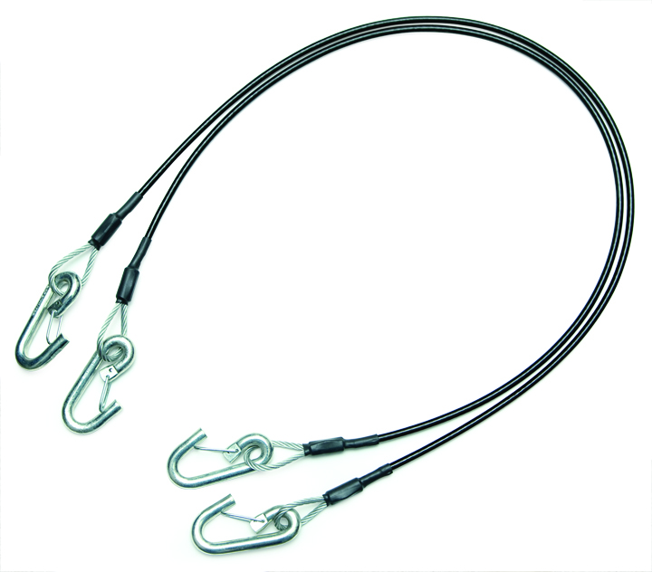 Safety Cable Kit Straight 64vinyl Covered Pair