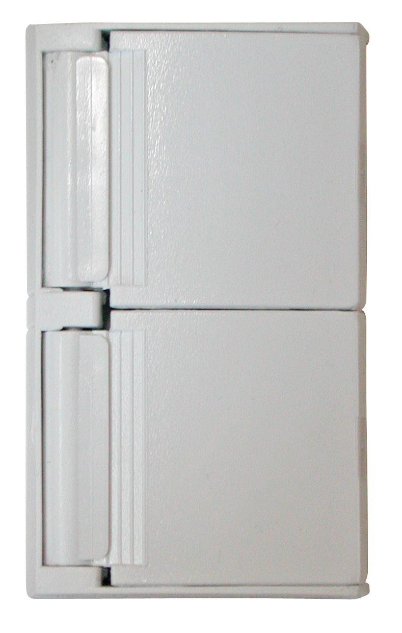 Plastic Receptacle Cover - White 