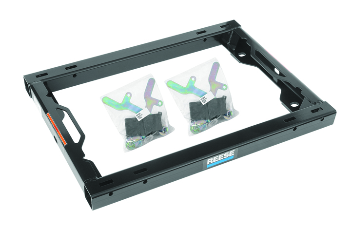 Rail Kit Mounting Adapter For Attaching 15k, 16k & 20k Standard Fifth Wheel Hitches (for Use With Ford OEM & Eliteu2122 Series Under