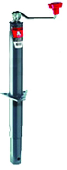 A-Frame Jack, Topwind, 8.4 Bracket To Ground Retracted, 2,000 Lbs. Lift Cap., - Zinc Plated