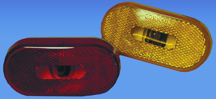 Clearance Light With Amber Lens