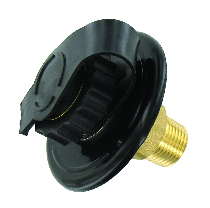 Water Inlet, 2-3/4 MPT Black, Bulk