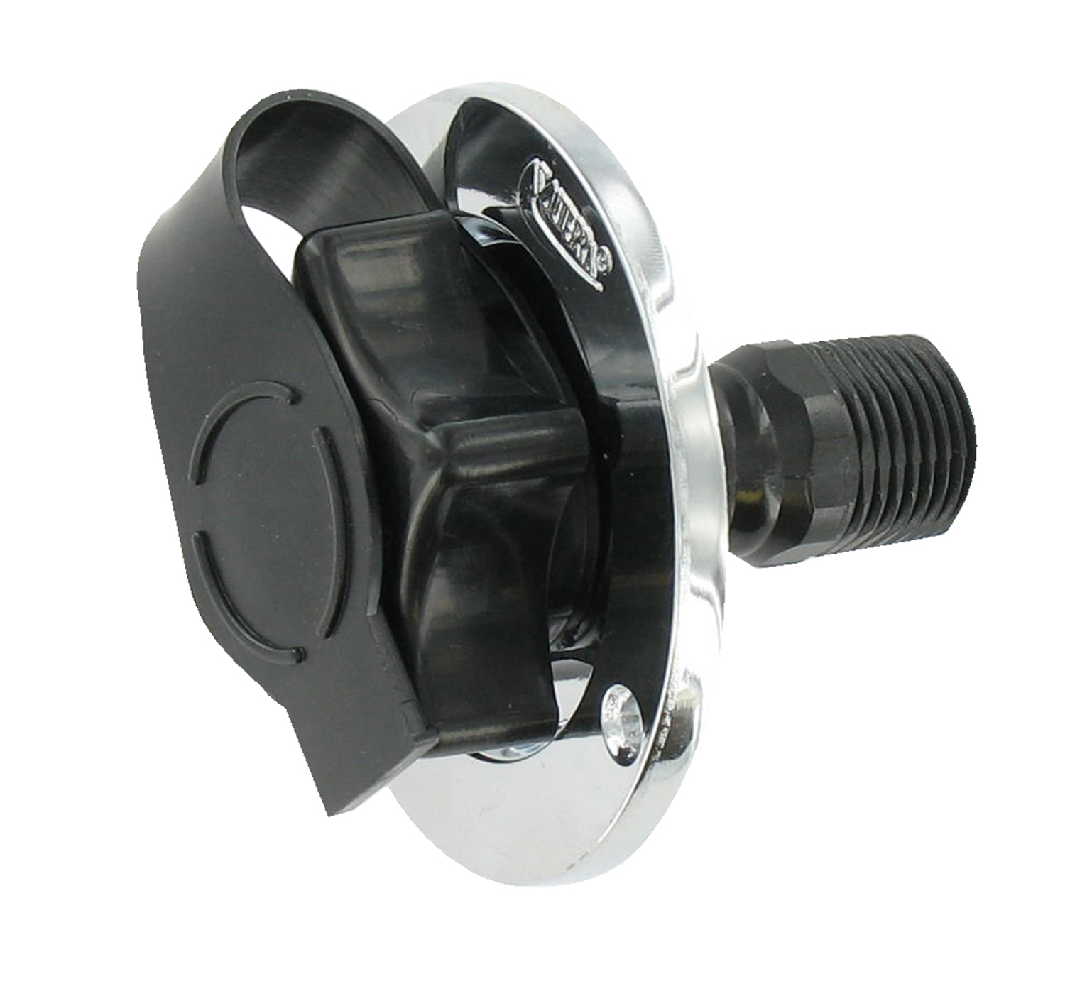 Water Inlet, 2-3/4 Die Cast Flange, MPT, Silver, Bulk