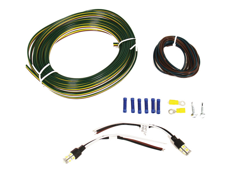 Clear LED Tail Light Wiring Kit