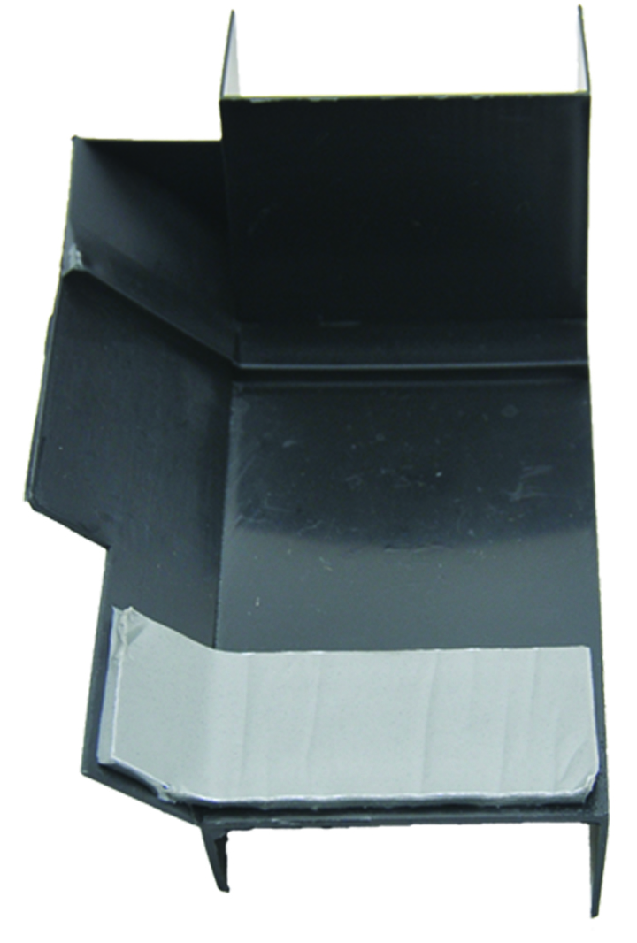 Corner-Block Rh Notched - 4-1/2 X 2-1/2 X 3