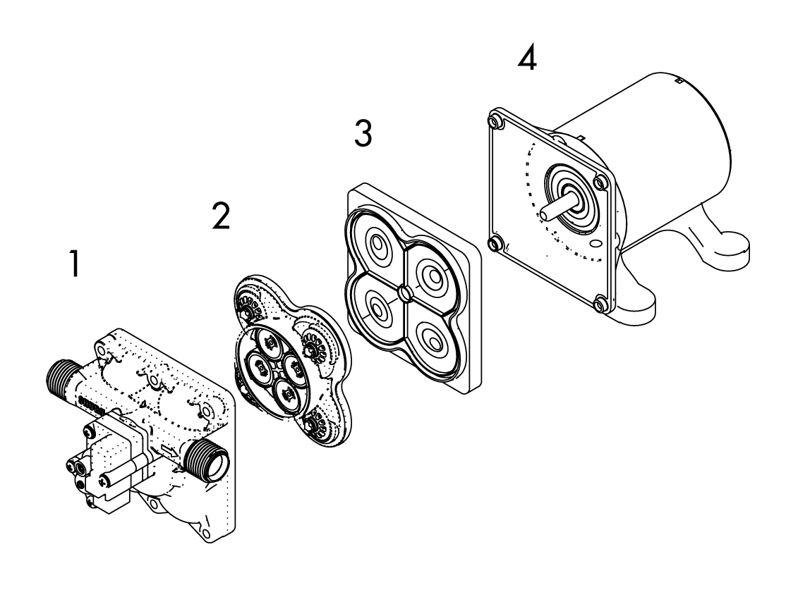 Water Pump Valve Assembly