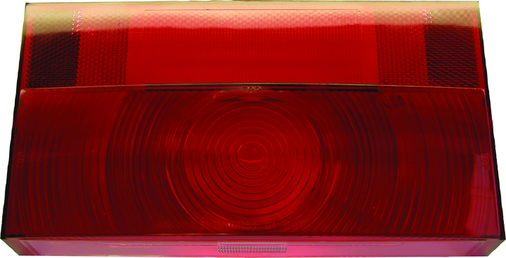 Red Lens W/License Light