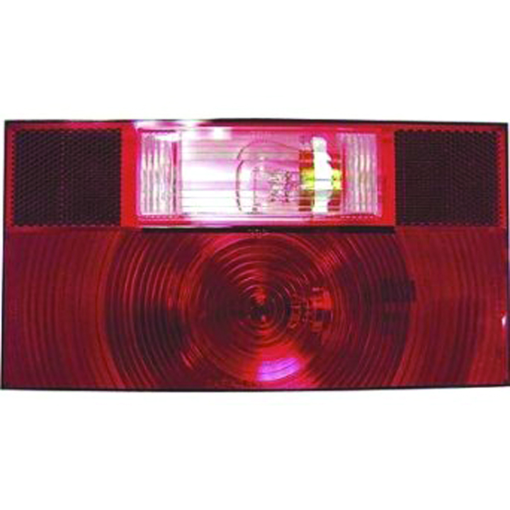 Complete Stop Tail Light, Red, W/ Backup
