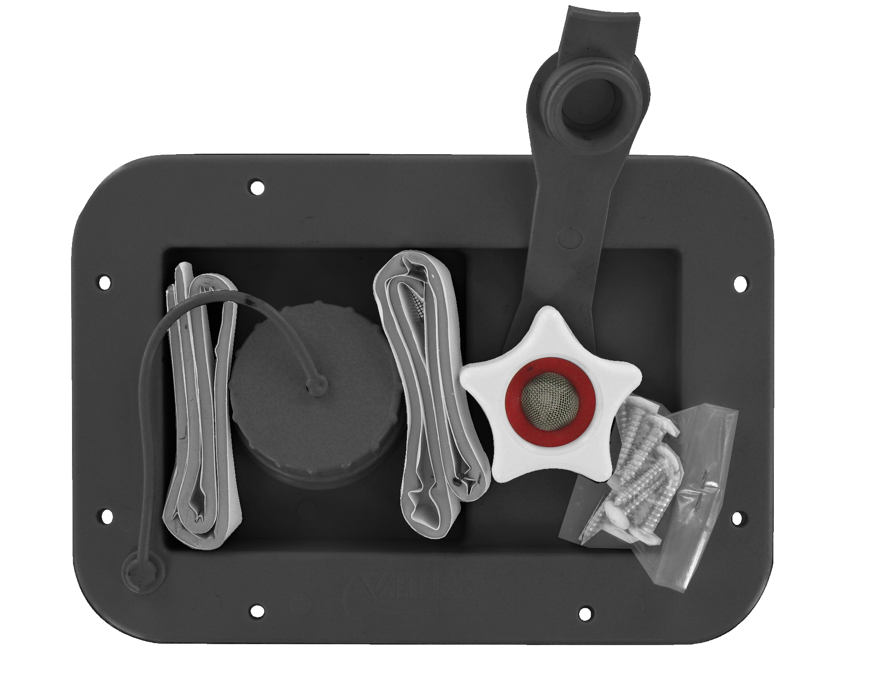 Gravity/city Water Inlet, Black, Bulk