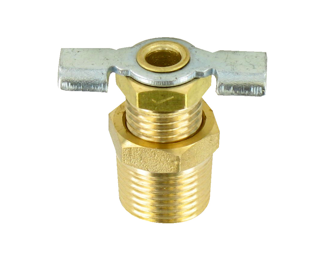 Water Heater Drain Valve, 3/8, Carded